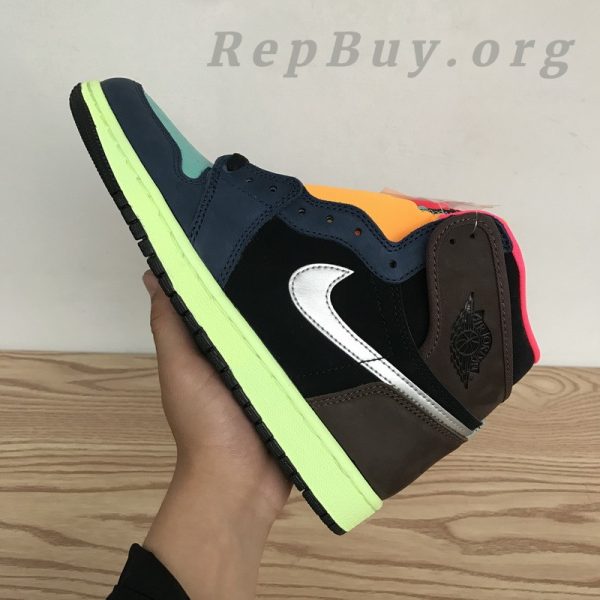 Top Version Air Jordan 1 Retro High Tokyo Bio Hack 555088-201 - 图片 12