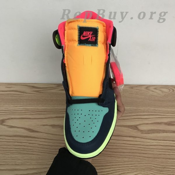 Top Version Air Jordan 1 Retro High Tokyo Bio Hack 555088-201 - 图片 9