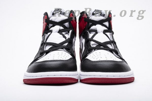 Top Version Air Jordan 1 Retro Black Toe (2016) 555088-125 - 图片 5