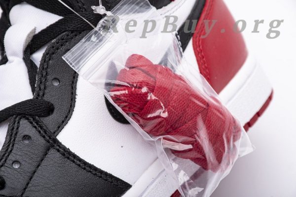 Top Version Air Jordan 1 Retro Black Toe (2016) 555088-125 - 图片 19