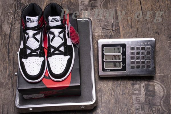 Top Version Air Jordan 1 Retro Black Toe (2016) 555088-125 - 图片 21