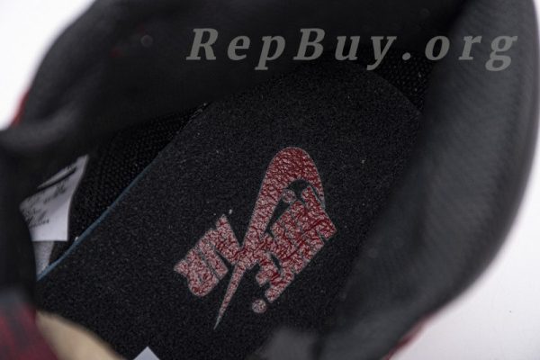 Top Version Air Jordan 1 Retro High Bred Toe 555088-610 - 图片 14
