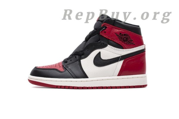 Top Version Air Jordan 1 Retro High Bred Toe 555088-610
