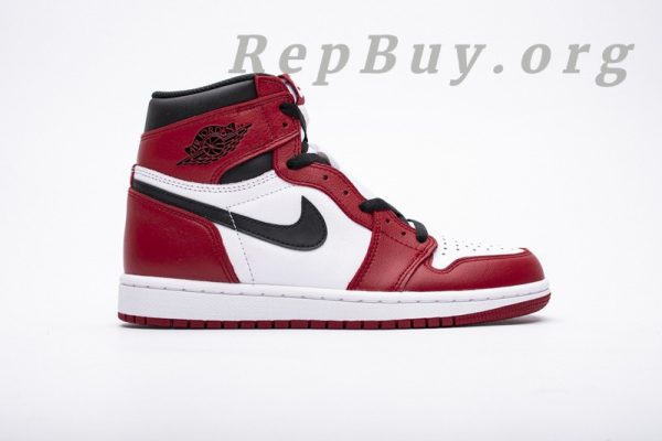Top Version Air Jordan 1 Retro Chicago (2015) 555088-101 - 图片 3