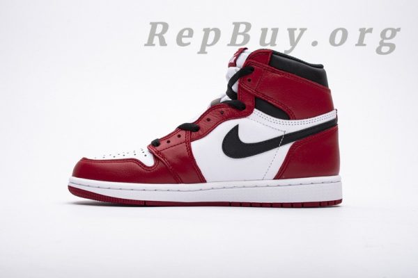 Top Version Air Jordan 1 Retro Chicago (2015) 555088-101 - 图片 2
