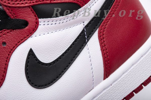 Top Version Air Jordan 1 Retro Chicago (2015) 555088-101 - 图片 9