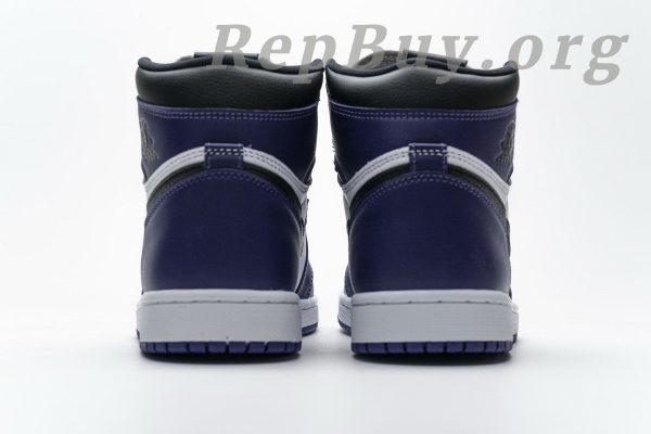 Top Version Air Jordan 1 Retro High Court Purple White 555088-500 - 图片 17