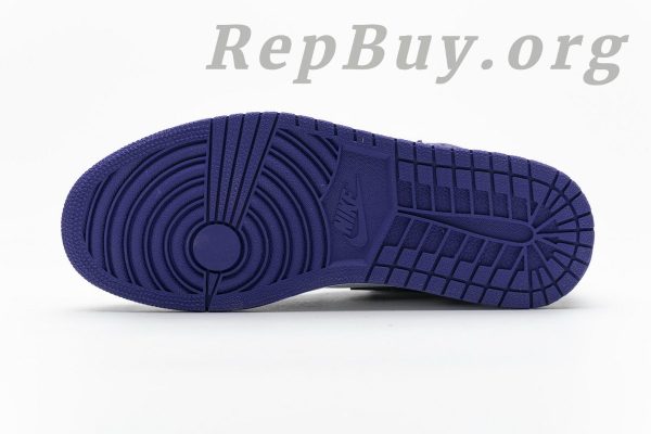 Top Version Air Jordan 1 Retro High Court Purple White 555088-500 - Image 12
