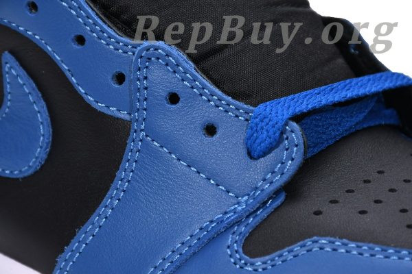 Top Version Air Jordan 1 Retro High OG Dark Marina Blue 555088-404 - 图片 10