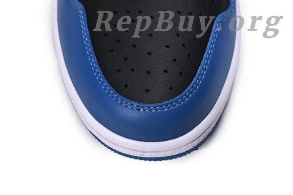 Top Version Air Jordan 1 Retro High OG Dark Marina Blue 555088-404 - 图片 13