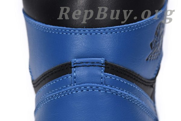 Top Version Air Jordan 1 Retro High OG Dark Marina Blue 555088-404 - 图片 7