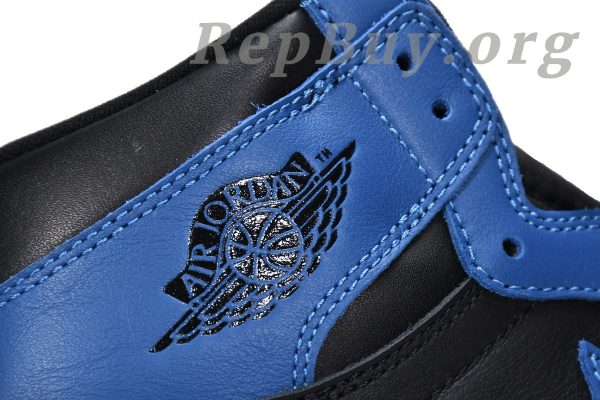 Top Version Air Jordan 1 Retro High OG Dark Marina Blue 555088-404 - 图片 8