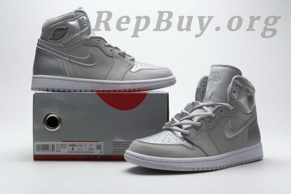 Top Version Air Jordan 1 Retro High CO Japan Neutral Grey (2020) DC1788-029 - 图片 24