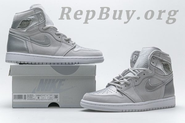 Top Version Air Jordan 1 Retro High CO Japan Neutral Grey (2020) DC1788-029 - 图片 25