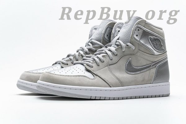 Top Version Air Jordan 1 Retro High CO Japan Neutral Grey (2020) DC1788-029 - 图片 4