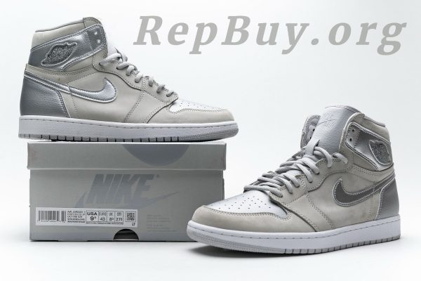 Top Version Air Jordan 1 Retro High CO Japan Neutral Grey (2020) DC1788-029 - 图片 25