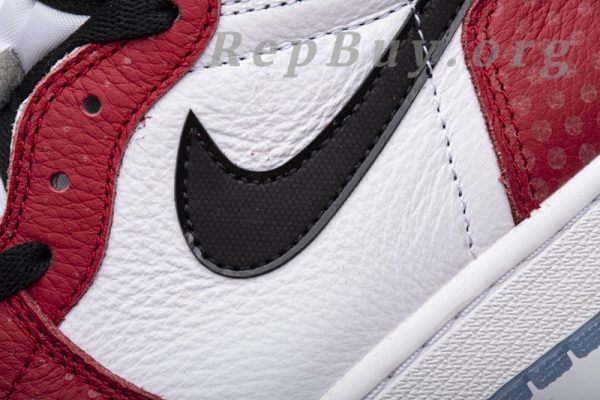 Top Version Air Jordan 1 Retro High Spider-Man Origin Story 555088-602 - 图片 10