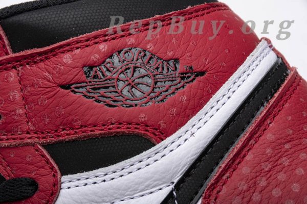 Top Version Air Jordan 1 Retro High Spider-Man Origin Story 555088-602 - 图片 11