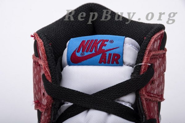 Top Version Air Jordan 1 Retro High Spider-Man Origin Story 555088-602 - 图片 15