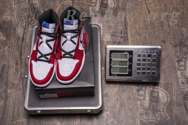 Top Version Air Jordan 1 Retro High Spider-Man Origin Story 555088-602 - 图片 20