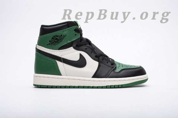 Top Version Air Jordan 1 Retro High Pine Green 555088-302 - 图片 3