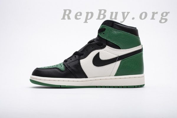 Top Version Air Jordan 1 Retro High Pine Green 555088-302 - 图片 2