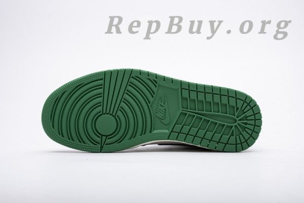 Top Version Air Jordan 1 Retro High Pine Green 555088-302 - 图片 7