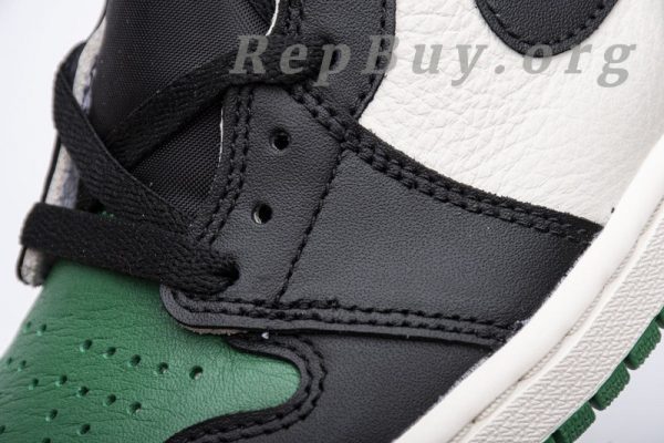 Top Version Air Jordan 1 Retro High Pine Green 555088-302 - 图片 9