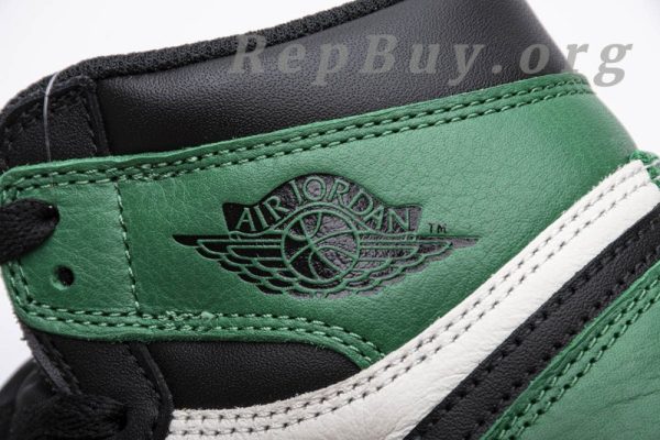 Top Version Air Jordan 1 Retro High Pine Green 555088-302 - 图片 11