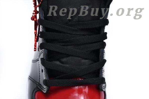 Top Version Air Jordan 1 Retro High OGPatent Bred 555088-063 - 图片 21