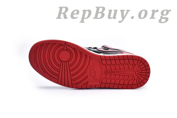 Top Version Air Jordan 1 Retro High OGPatent Bred 555088-063 - 图片 23