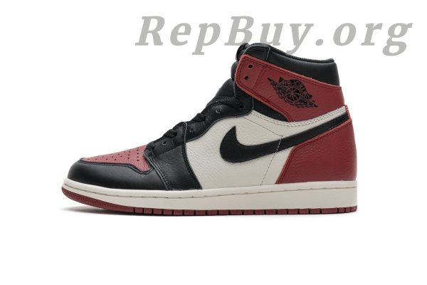 Top Version Air Jordan 1 Retro High Bred Toe 555088-610