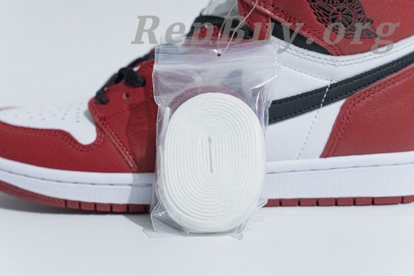 Top Version Air Jordan 1 Retro Chicago (2015) 555088-101 - 图片 17