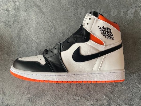Top Version Air Jordan 1 Retro High Electro Orange 555088-180 - Image 5