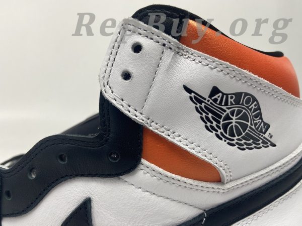 Top Version Air Jordan 1 Retro High Electro Orange 555088-180 - Image 10