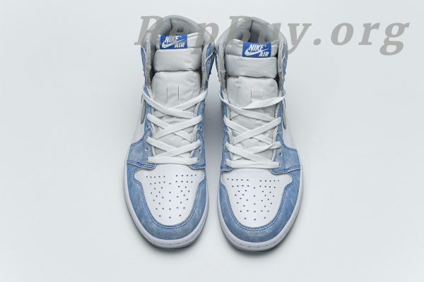 Top Version Air Jordan 1 Retro High Hyper Royal Smoke Grey 555088-402 - Image 6