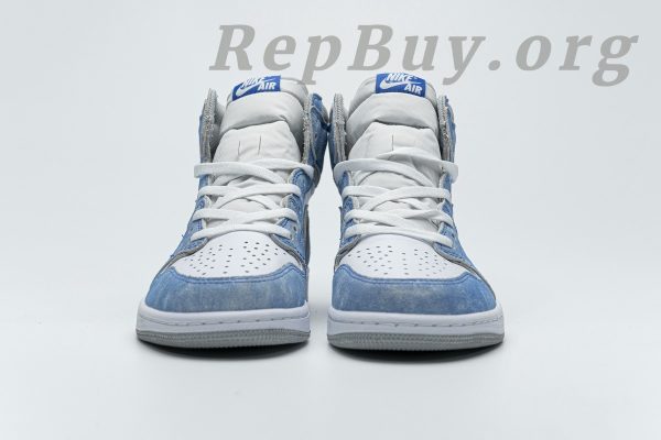 Top Version Air Jordan 1 Retro High Hyper Royal Smoke Grey 555088-402 - Image 7