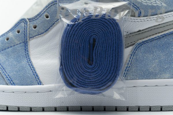 Top Version Air Jordan 1 Retro High Hyper Royal Smoke Grey 555088-402 - Image 18