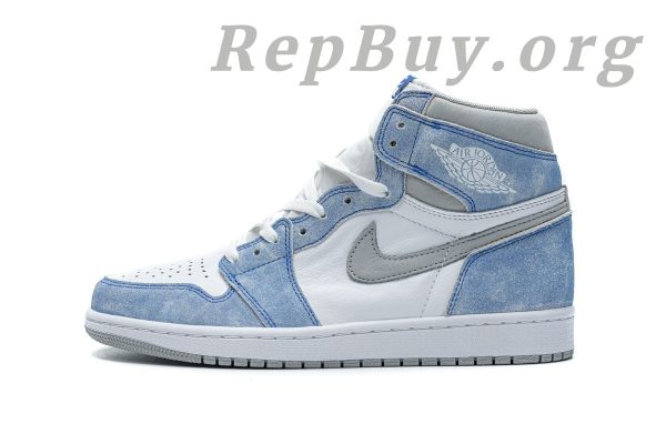Top Version Air Jordan 1 Retro High Hyper Royal Smoke Grey 555088-402