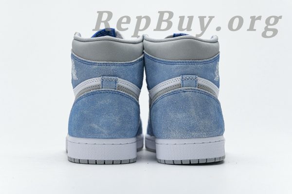 Top Version Air Jordan 1 Retro High Hyper Royal Smoke Grey 555088-402 - Image 16