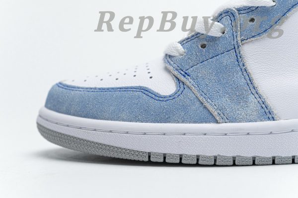 Top Version Air Jordan 1 Retro High Hyper Royal Smoke Grey 555088-402 - Image 10