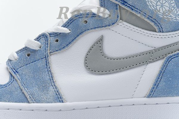 Top Version Air Jordan 1 Retro High Hyper Royal Smoke Grey 555088-402 - Image 11