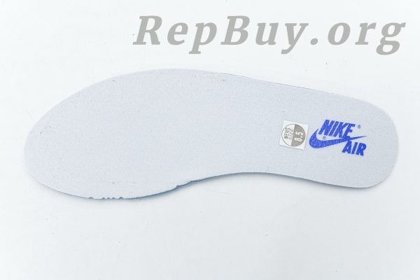 Top Version Air Jordan 1 Retro High Hyper Royal Smoke Grey 555088-402 - Image 22