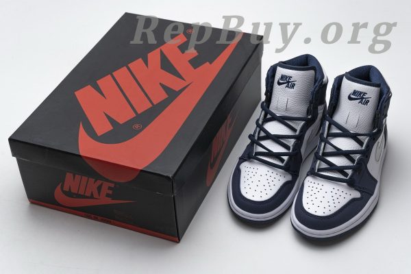 Top Version Air Jordan 1 Retro High COJP Midnight Navy (2020) DC1788-100 - Image 17