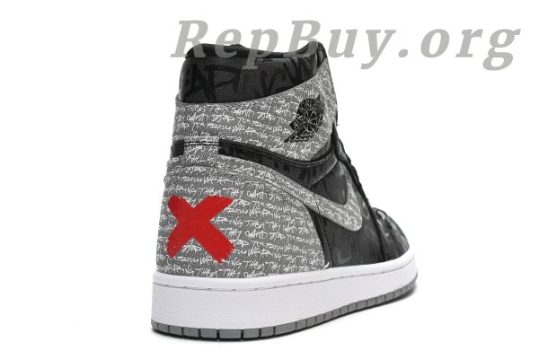 Top Version Air Jordan 1 High OG Rebellionaire 555088-036 - 图片 7