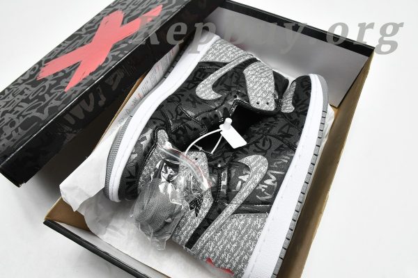 Top Version Air Jordan 1 High OG Rebellionaire 555088-036 - 图片 19
