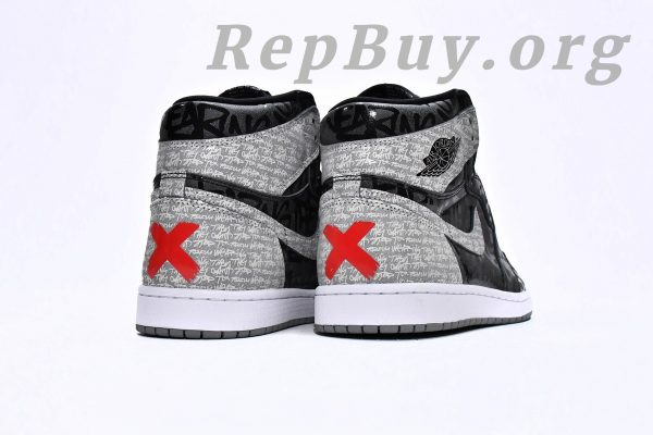 Top Version Air Jordan 1 Retro High OG Rebellionaire 555088-036 - 图片 3