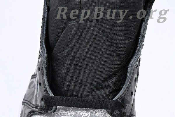 Top Version Air Jordan 1 Retro High OG Rebellionaire 555088-036 - 图片 16