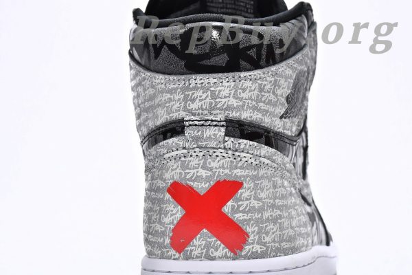 Top Version Air Jordan 1 Retro High OG Rebellionaire 555088-036 - 图片 10