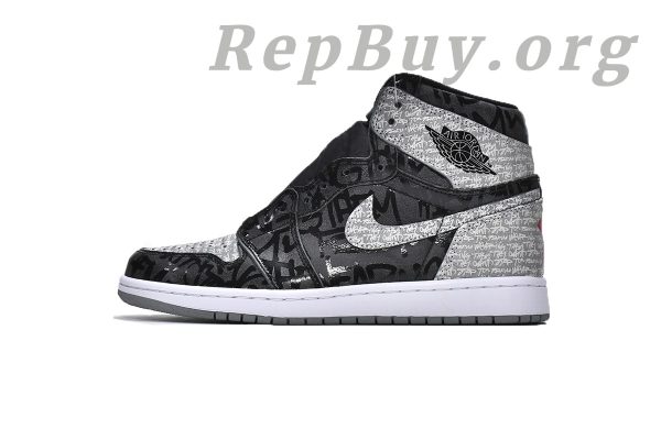 Top Version Air Jordan 1 Retro High OG Rebellionaire 555088-036